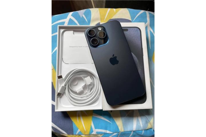 iPhone 15 Pro Max Claro 256Gb, Puerto Rico