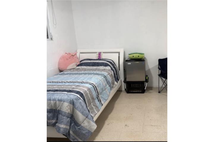 Cama Twin de Niña Blanca Madera sólida , Puerto Rico