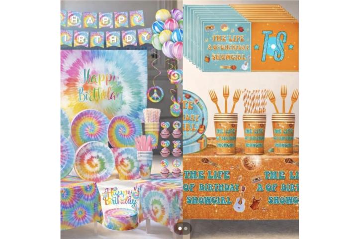 Dos Sets de Decoración para Fiestas, Puerto Rico