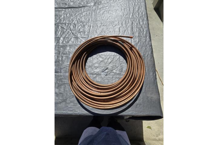 Rollo de cobre de 1/2..100' regrigeracion, Puerto Rico