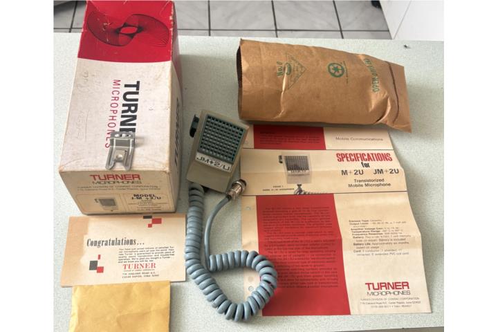 Micrófono Turner +2 , Puerto Rico