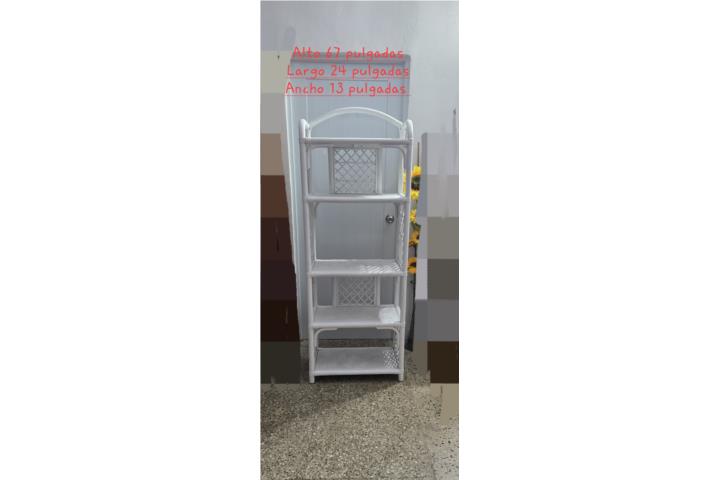 Stand organizador en rattan , Puerto Rico