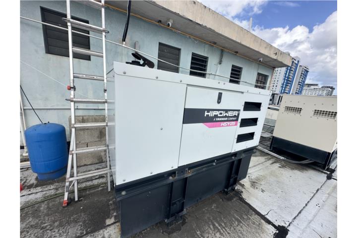 Generador Yanmar 25K con transfer switch auto, Puerto Rico