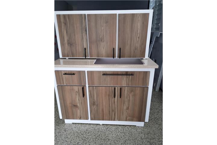 NUEVO DE PAQUETE! GABINETE 4' PVC $750.00