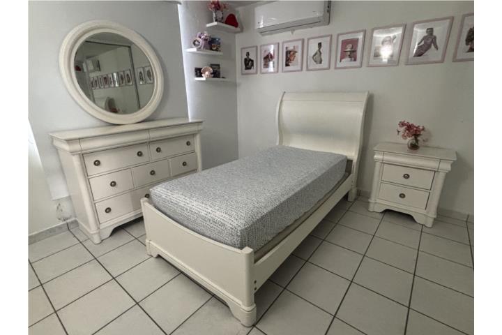 Juego de Cuarto Twin Color Blanco