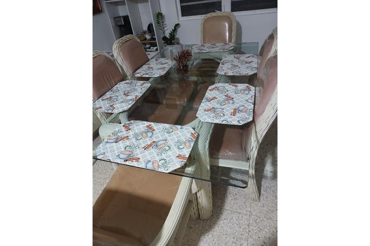 Juego de comedor 6 sillas