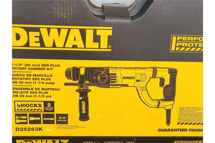 Rotary Hammer Dewalt en caja