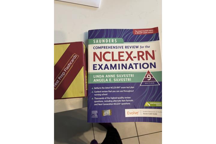 Libro preparación nclex y tarjetas de regalo