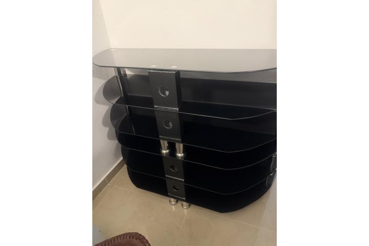 TWO CORNER TV TABLES (BRAND NEW)