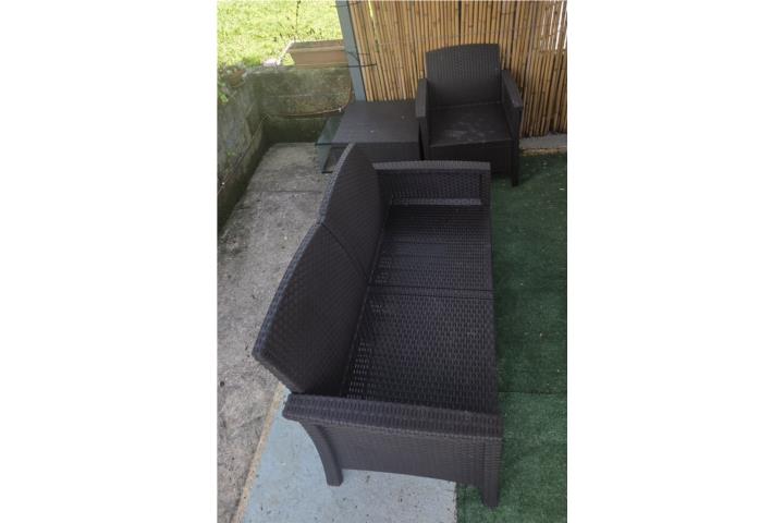 Muebles patio ratán, Puerto Rico