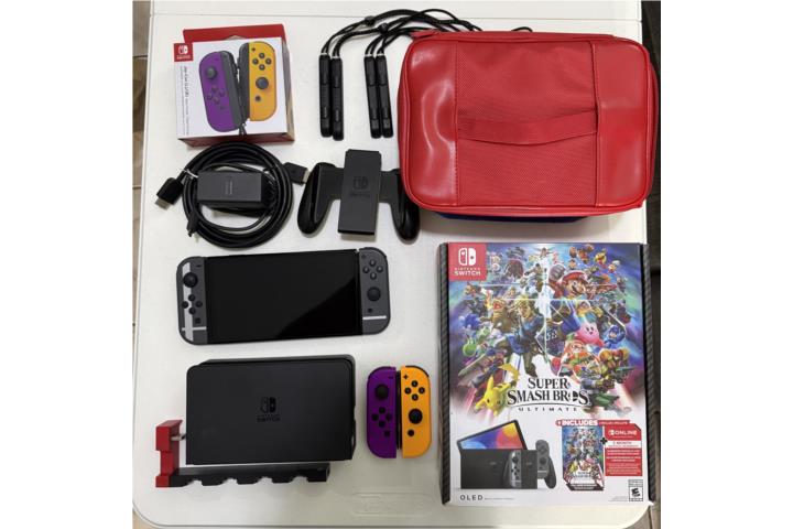 Nintendo Switch Oled Super Smash Bros edition, Puerto Rico