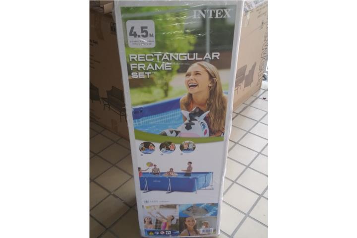 PISCINA INTEX 4.5M RECTANGULAR NUEVO!!!, Puerto Rico