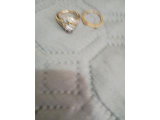 Anillo de Boda de oro y diamantes #6-7
