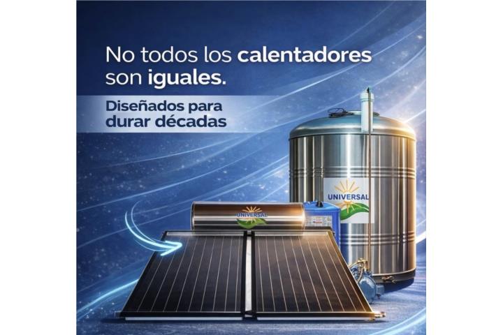 Calentador Solar Blue Forest con Cisterna SS 316 - Nuevo