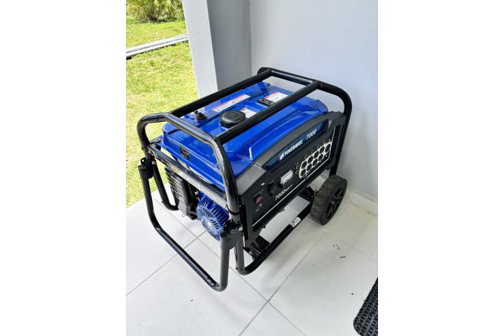 Generador portátil Powerhorse 7000W - Como nuevo, azul
