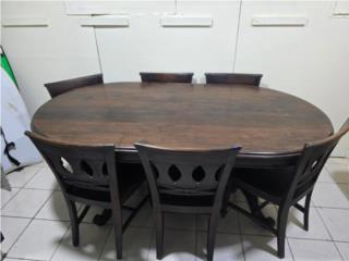 Mesa comedor, Puerto Rico