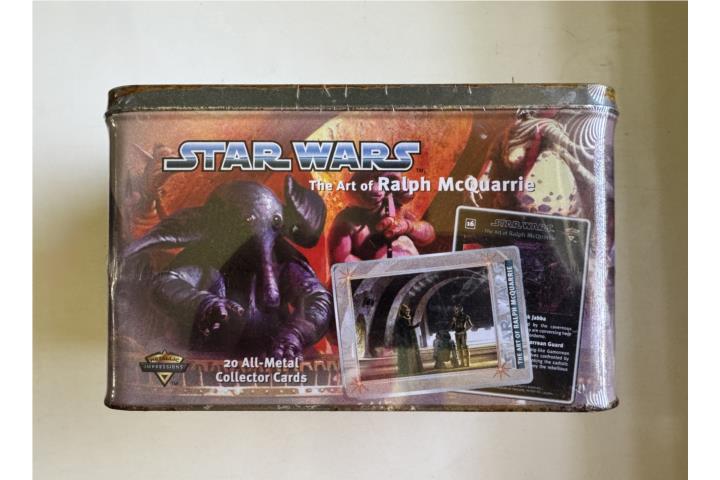 Tarjetas de coleccion de Star Wars (nuevo), Puerto Rico