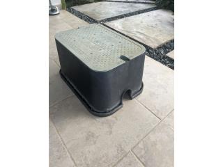 Cajon protector valvulas riego