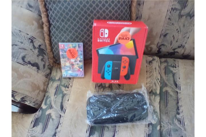 NINTENDO SWITCH NUEVO CON JUEGO Y ESTUCHE, Puerto Rico