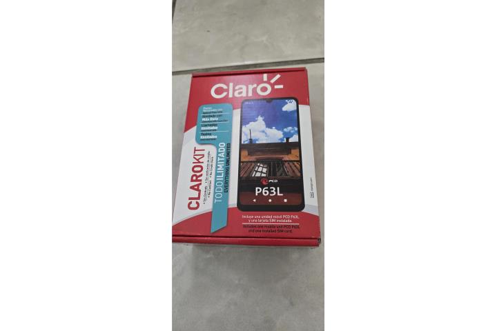 Celular P63L GSM para Sim Card Claro PR, Puerto Rico