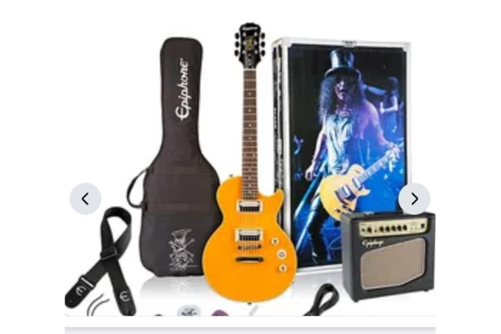 guitarra (Slash) y amplificador , Puerto Rico