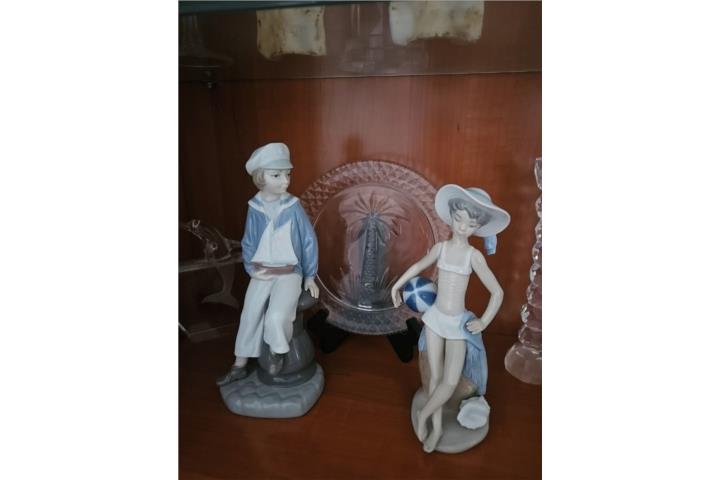 Pareja de Lladró $100 C/U de colección , Puerto Rico