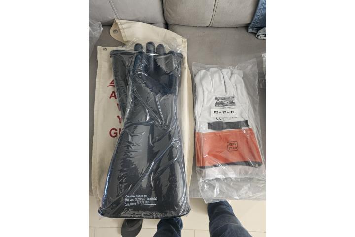 Guantes electricos 37,000V Class 04, Puerto Rico