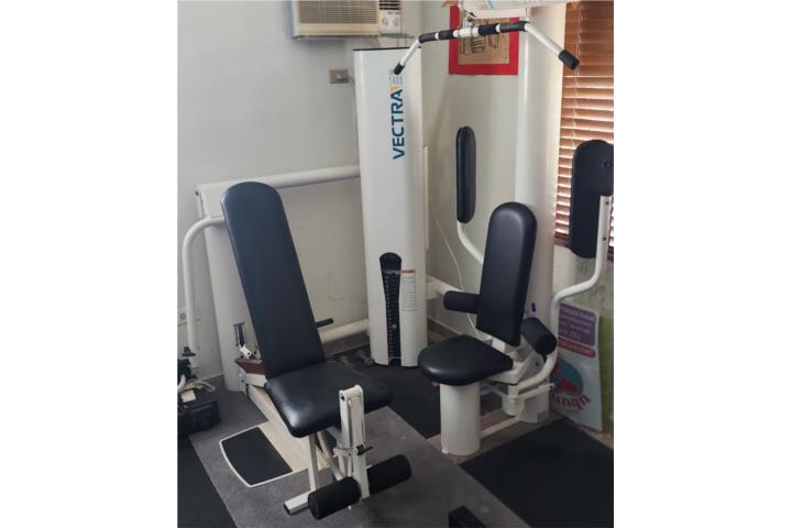Maquina de pesas Vectra 1400, Puerto Rico