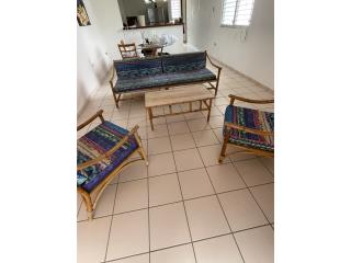 Juego Sala y Comedor en Rattan, Puerto Rico