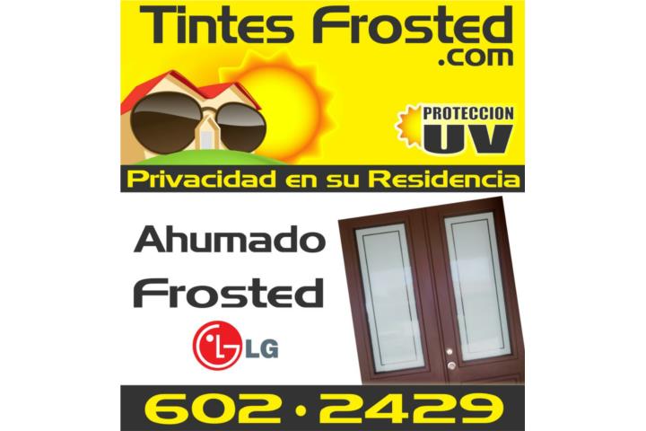 tintes frosted y ahumados ceramica, Puerto Rico