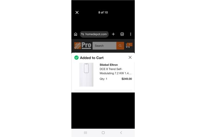 CALENTADOR DE AGUA 240V HOME DEPOT, Puerto Rico