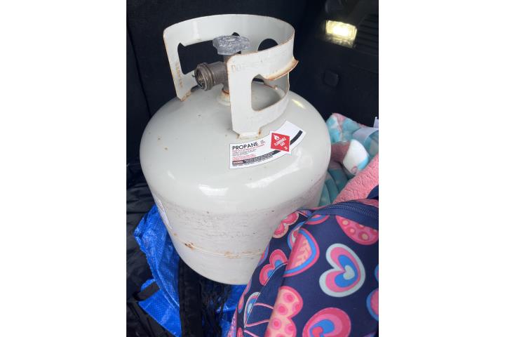 Tanque de gas vacio, Puerto Rico
