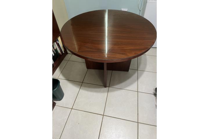 Mesa redonda caoba 42 , Puerto Rico