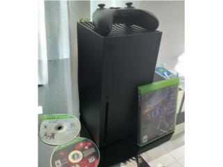 Xbox serie x con games en su caja, Puerto Rico
