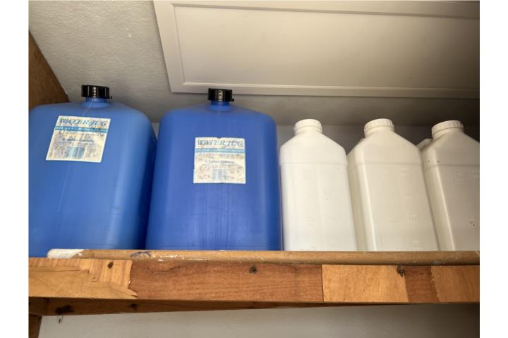 Galon Almacenaje de agua, Puerto Rico