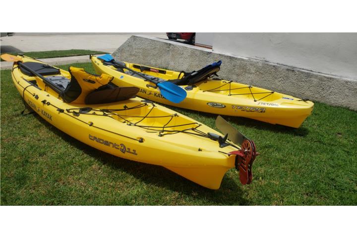 Dos Kayaks (Ocean Kayak) Trident , Puerto Rico
