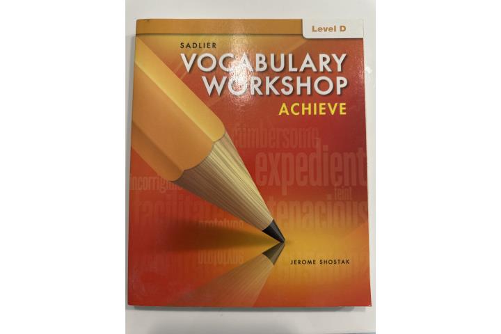 Vocabulary Workshop Achieve, Puerto Rico