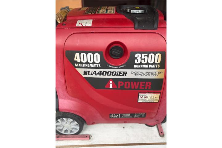PLANTA POWER SUA4000iER GASOLINE INVERTER , Puerto Rico