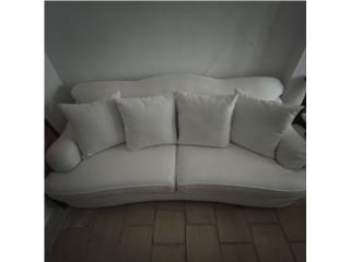 SOFA BLANCO FINO , Puerto Rico
