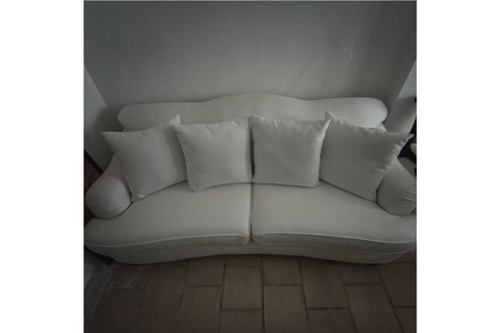 SOFA BLANCO FINO , Puerto Rico