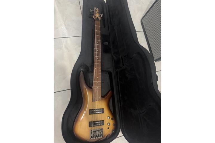  Bajo Ibanez 375E 5 cuerdas Activo , Puerto Rico