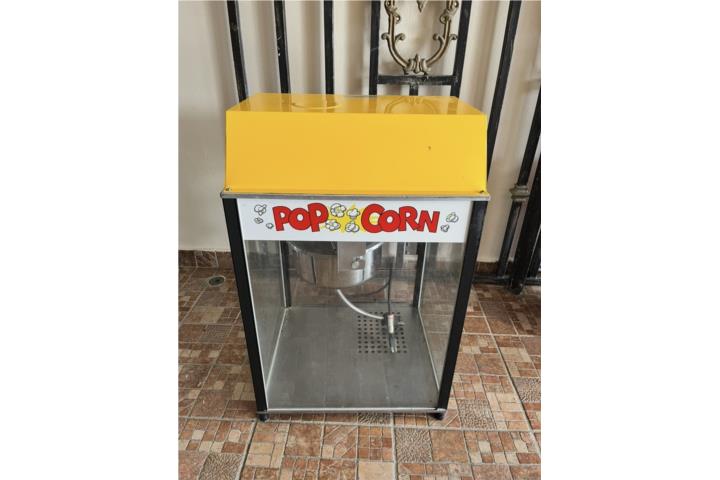 Máquina de Pop Corn, Puerto Rico