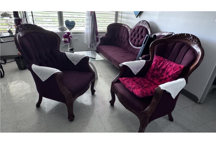 Juego de sala vino, Puerto Rico