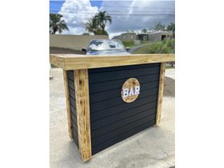 Barra Rustica moderna 5'x2', Puerto Rico