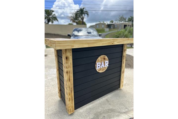 Barra Rustica moderna 5'x2', Puerto Rico