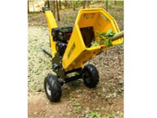 Trituradora de arboles wood chipper 15HP, Puerto Rico