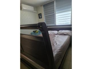 Cama estilo trineo-Queen (madera s�lida), Puerto Rico