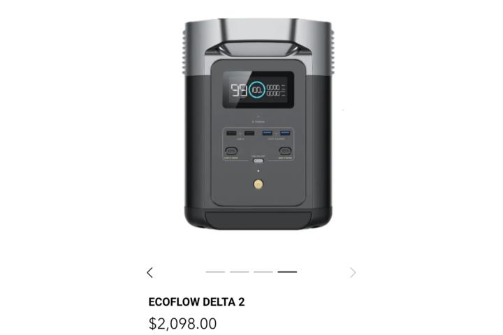 Bateria Delta 2 de 2700 watts nueva en caja , Puerto Rico