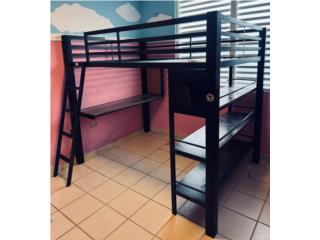 Cama loft moderna multifuncional en excelente, Puerto Rico