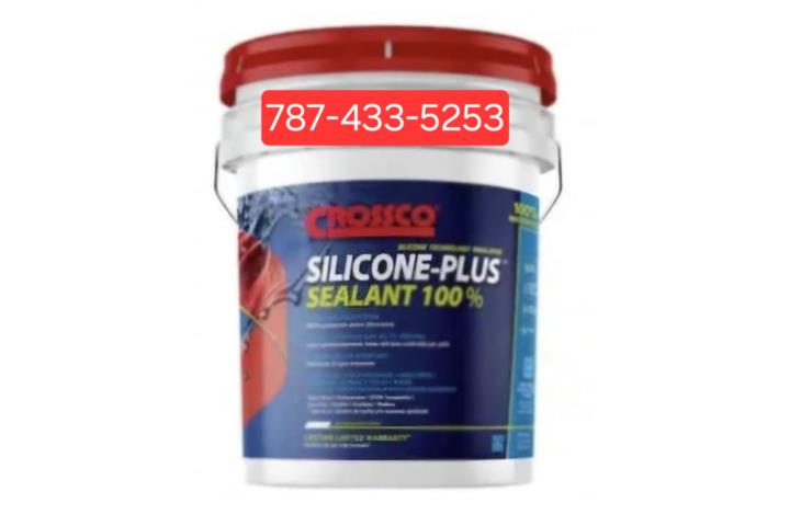 POTENTE SELLADOR CROSSCO 100% SILICONE PLUS , Puerto Rico